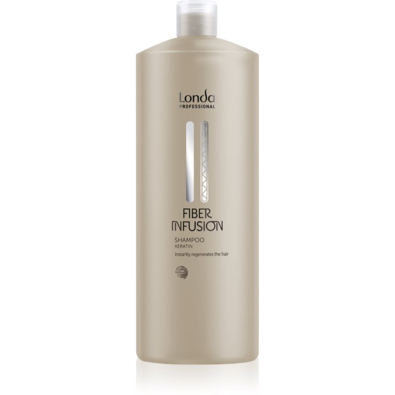 Londa Professional Fiber Infusion Shampoo jemný šampon pro poškozené a barvené vlasy 1000 ml - parfo.cz