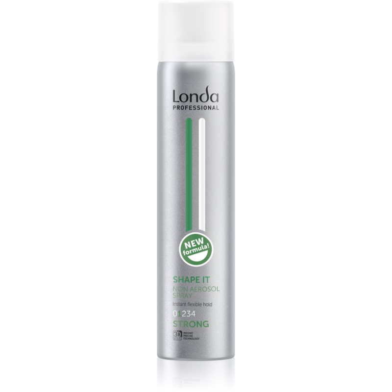 Londa Professional Shape It lak na vlasy s lehkou fixací bez aerosolu 250 ml - parfo.cz