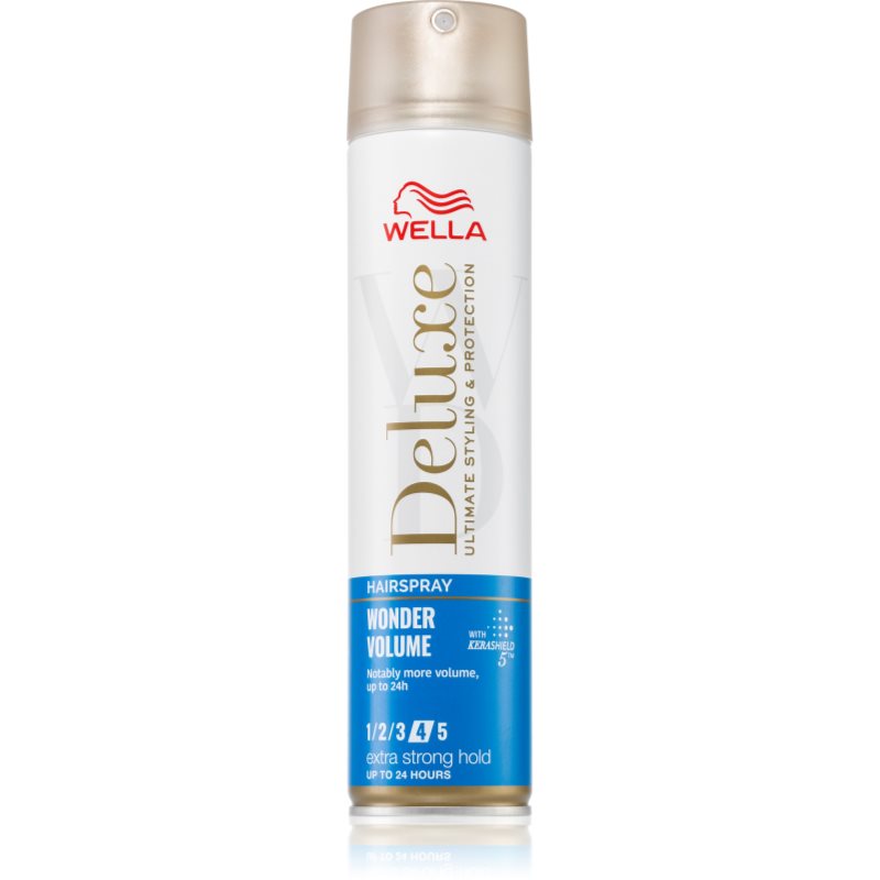 Wella Deluxe Wonder Volume lak na vlasy se silnou fixací pro objem 250 ml - parfo.cz