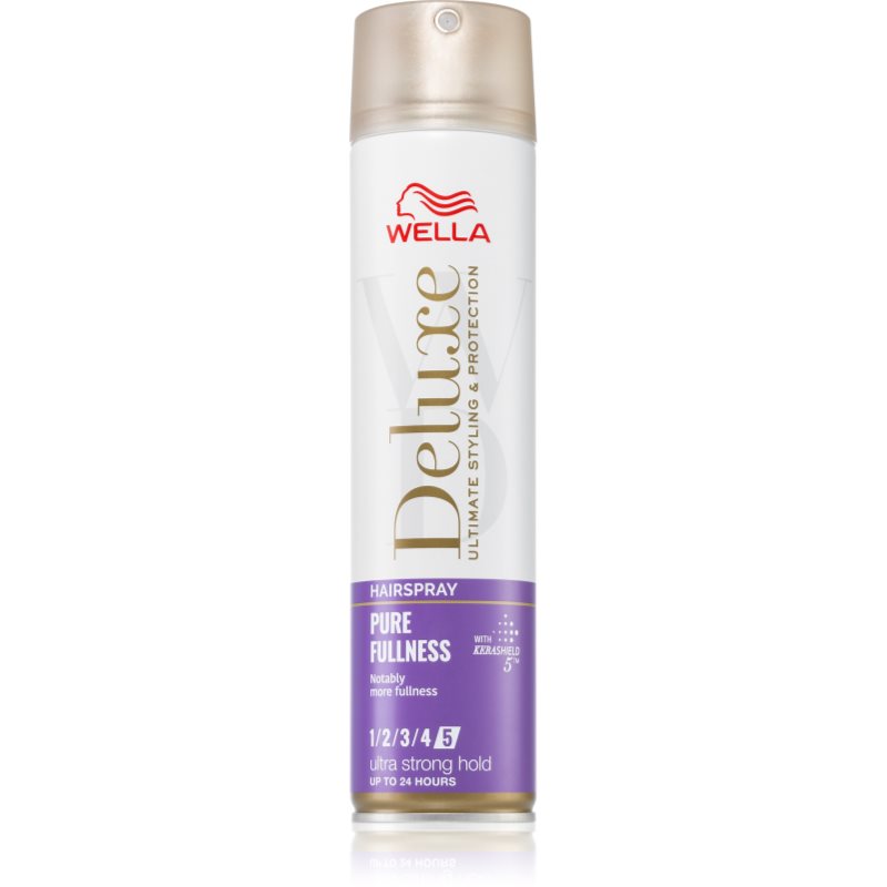 Wella Deluxe Pure Fullness lak na vlasy s extra silnou fixací pro objem 250 ml - parfo.cz
