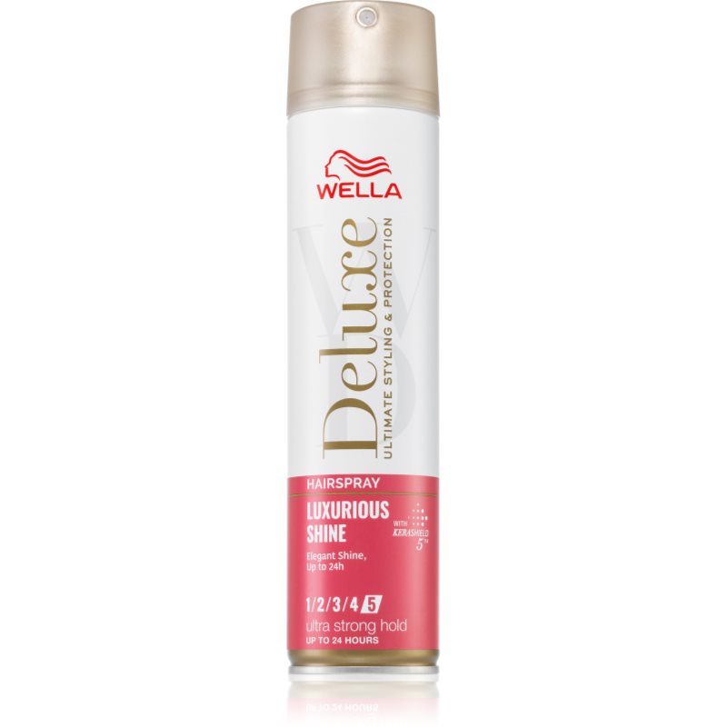 Wella Deluxe Luxurious Shine lak na vlasy pro lesk 250 ml - parfo.cz
