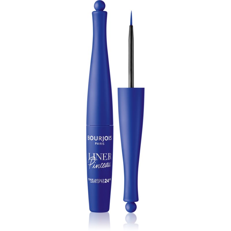 Bourjois Liner Pinceau dlouhotrvající oční linky odstín 04 Bleu Pop Art 2