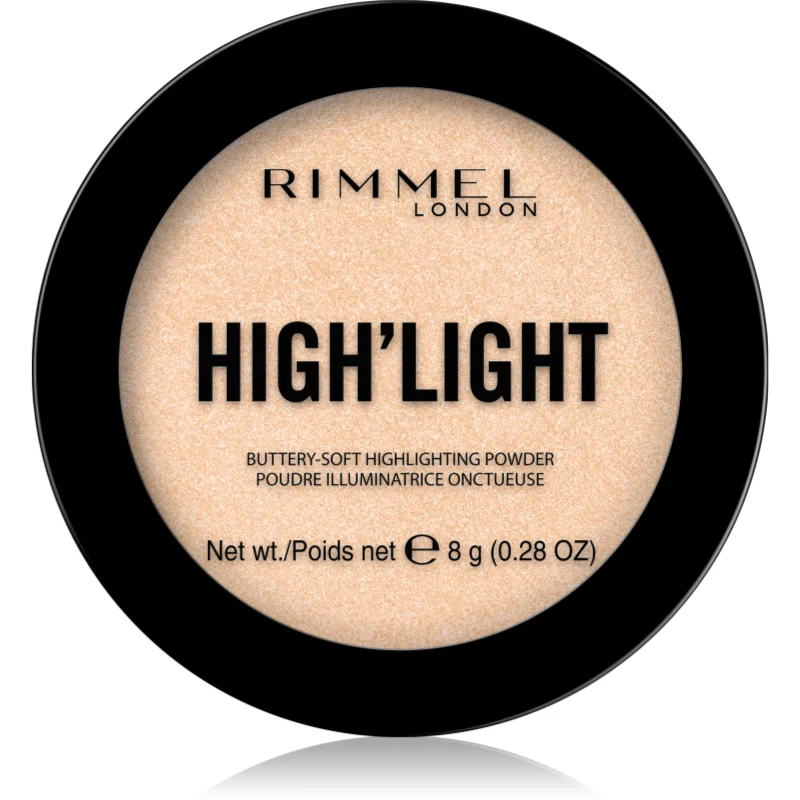 Rimmel High'light kompaktní pudrový rozjasňovač odstín 001 Stardust 8 g - parfo.cz