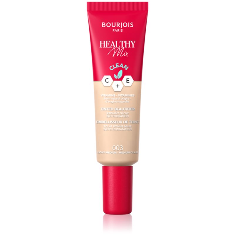 Bourjois Healthy Mix lehký make-up s hydratačním účinkem odstín 003 Light Medium 30 ml - parfo.cz