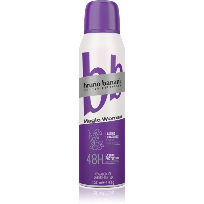 Bruno Banani Magic Woman antiperspirant 48h pro ženy 150 ml - parfo.cz