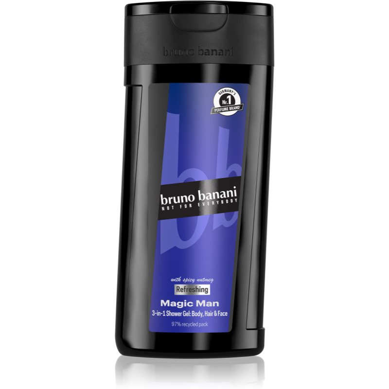 Bruno Banani Magic Man osvěžující sprchový gel 3 v 1 pro muže 250 ml - parfo.cz