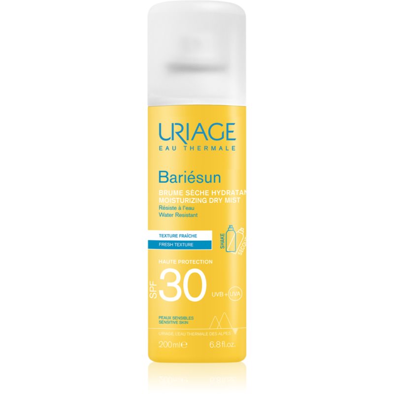 Uriage Bariésun Dry Mist SPF 30 voděodolná mlha na opalování SPF 30 200 ml - parfo.cz