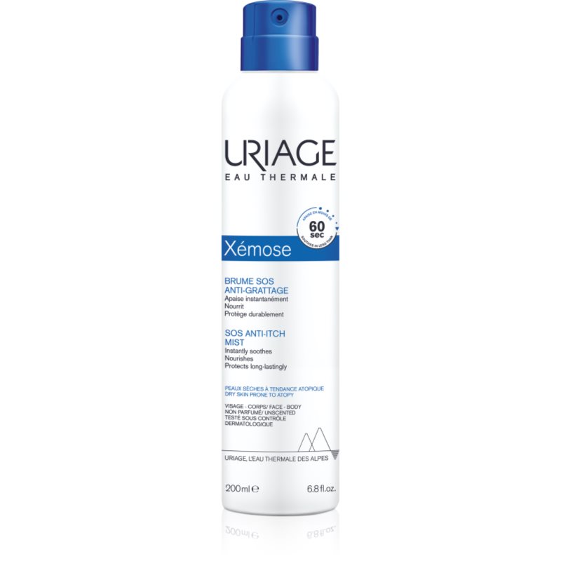 Uriage Xémose SOS Anti-Itch Mist SOS sprej pro okamžité zklidnění pocitu svědění 200 ml - parfo.cz