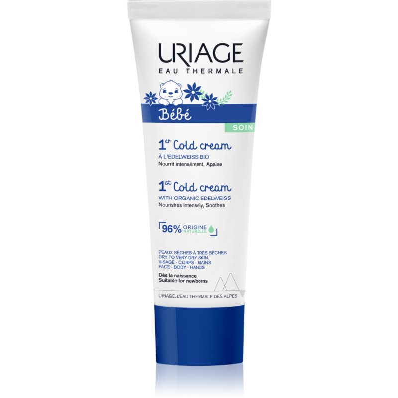 Uriage Bébé 1st Cold Cream vyživující krém na tělo a obličej 75 ml - parfo.cz