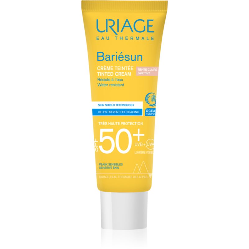 Uriage Bariésun Bariésun-Repair Balm ochranný tónovací krém na obličej SPF 50+ odstín Fair tint 50 ml - parfo.cz
