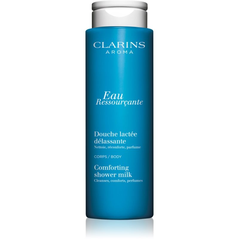 Clarins Eau Ressourcante Comforting Shower Milk sprchové mléko s parfemací 200 ml - parfo.cz