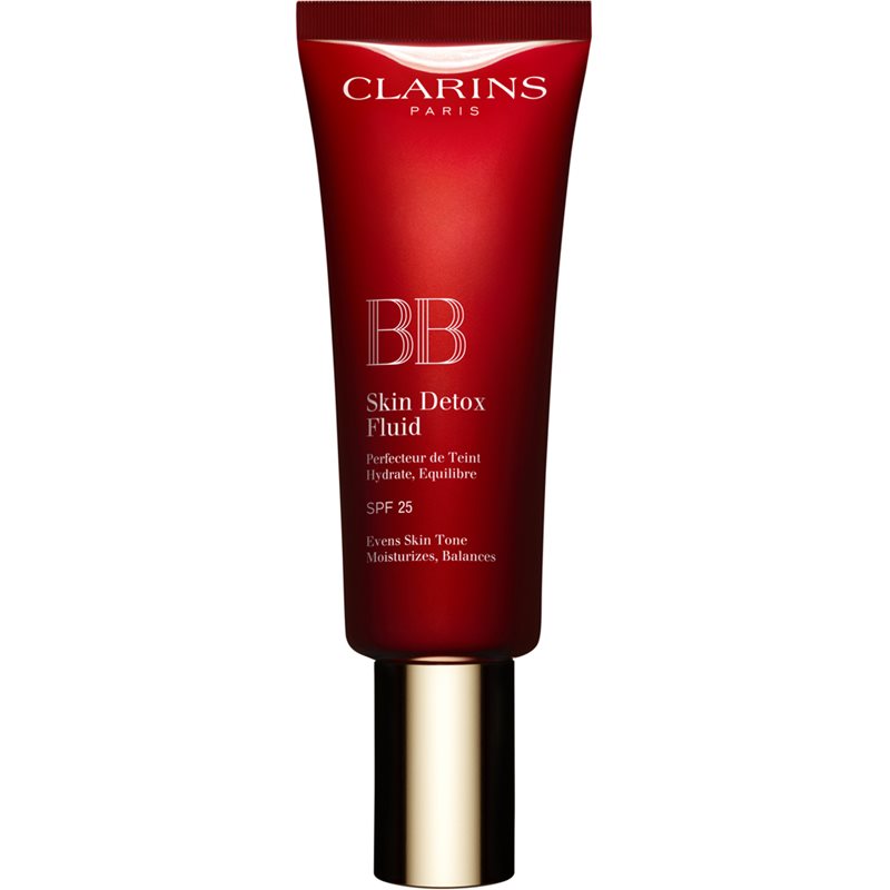 Clarins BB Skin Detox Fluid hydratační BB krém SPF 25 odstín 02 - Medium 45 ml - parfo.cz