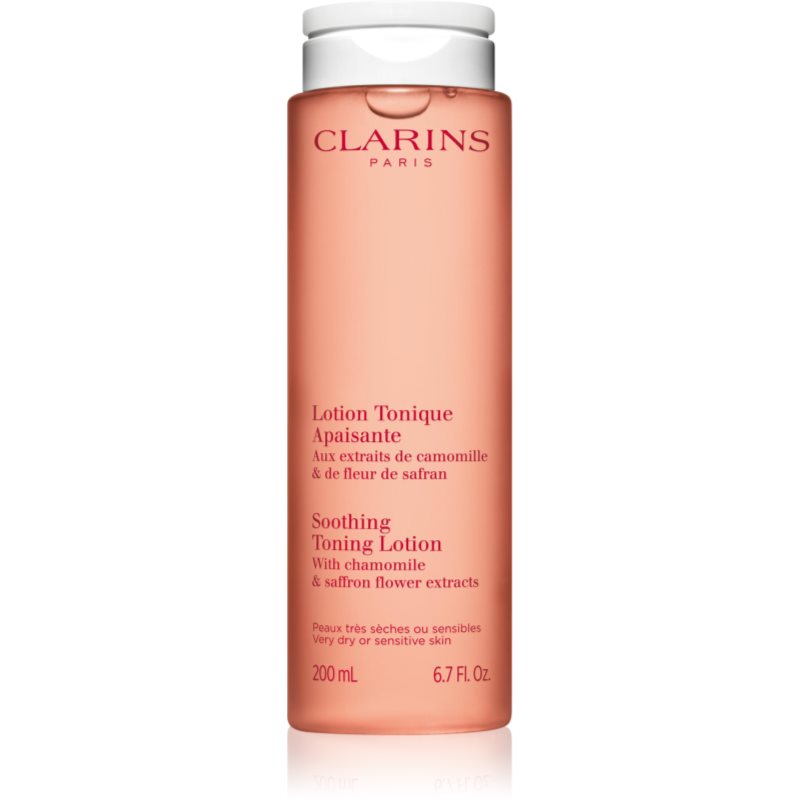 Clarins Cleansing Soothing Toning Lotion čisticí a zklidňující tonikum pro citlivou a suchou pleť 200 ml - parfo.cz
