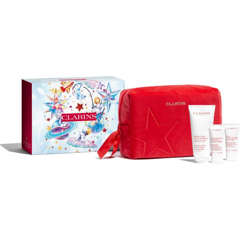 Clarins Body Hydration Collection dárková sada pro hydrataci a vypnutí pokožky - parfo.cz