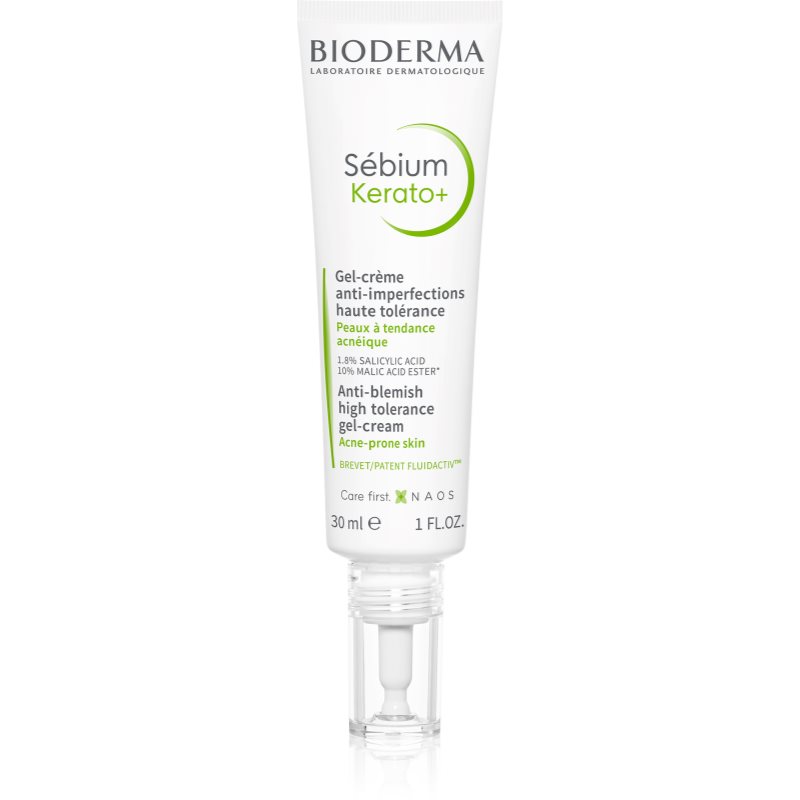 Bioderma Sébium Kerato+ gel krém proti nedokonalostem aknózní pleti 30 ml - parfo.cz