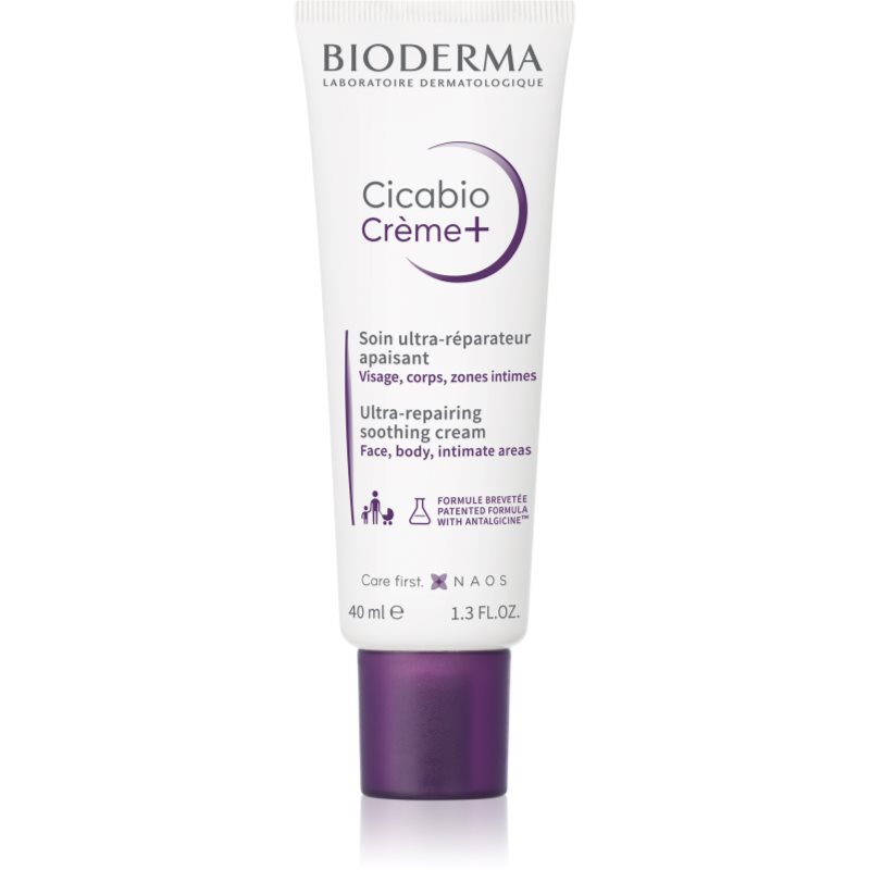Bioderma Cicabio Créme+ zklidňující a obnovující péče 40 ml - parfo.cz