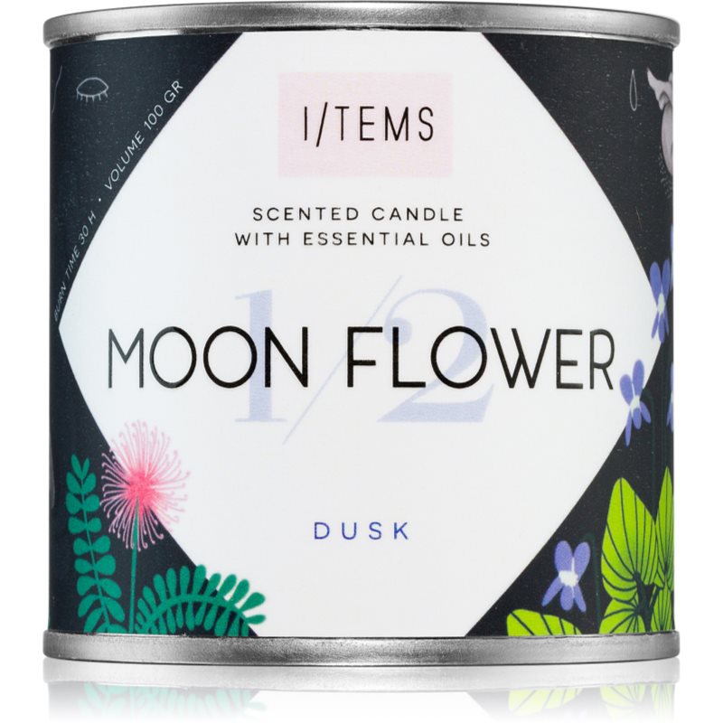 I/TEMS Artist Collection 1/2 Moon Flower vonná svíčka 100 g - parfo.cz