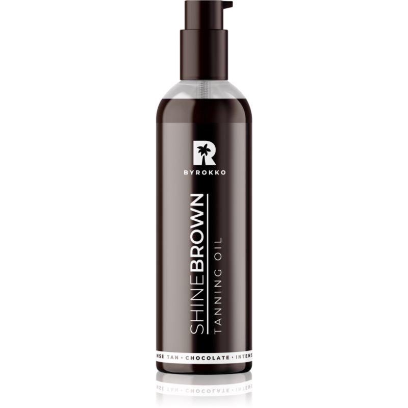 ByRokko Shine Brown Tanning Oil přípravek k urychlení a prodloužení opálení 145 ml - parfo.cz