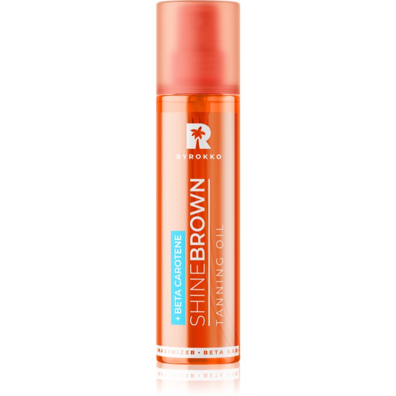 BYROKKO Shine Brown Beta Carotene olej na opalování 150 ml - parfo.cz