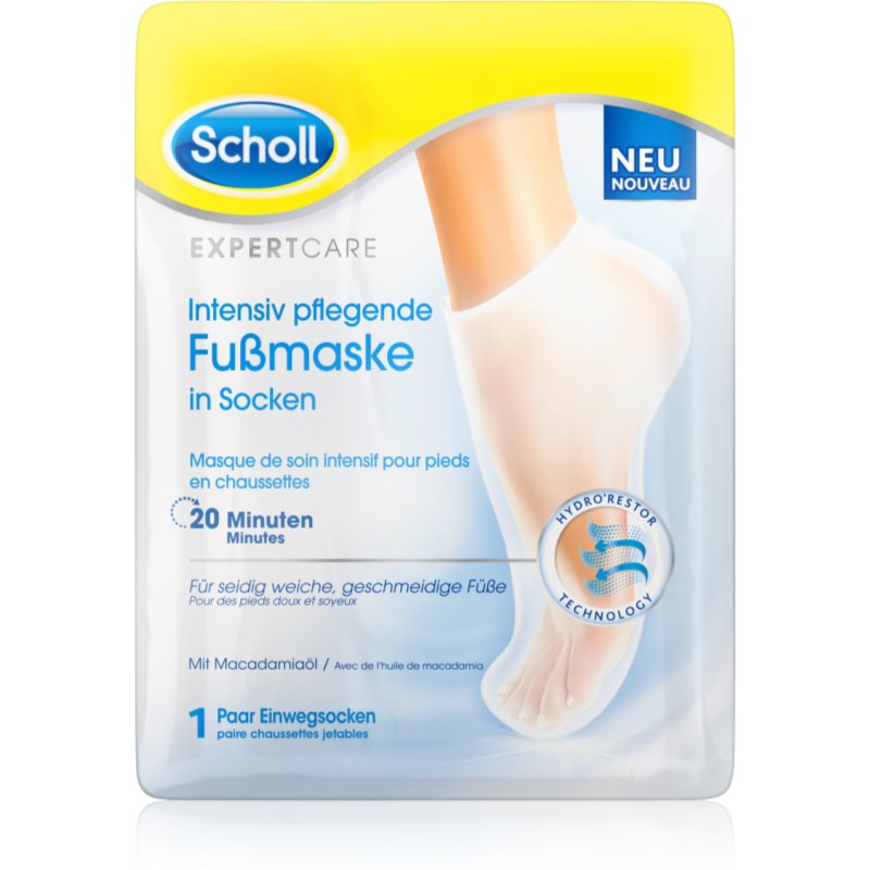 Scholl Expert Care hloubkově vyživující maska na nohy 1 ks - parfo.cz