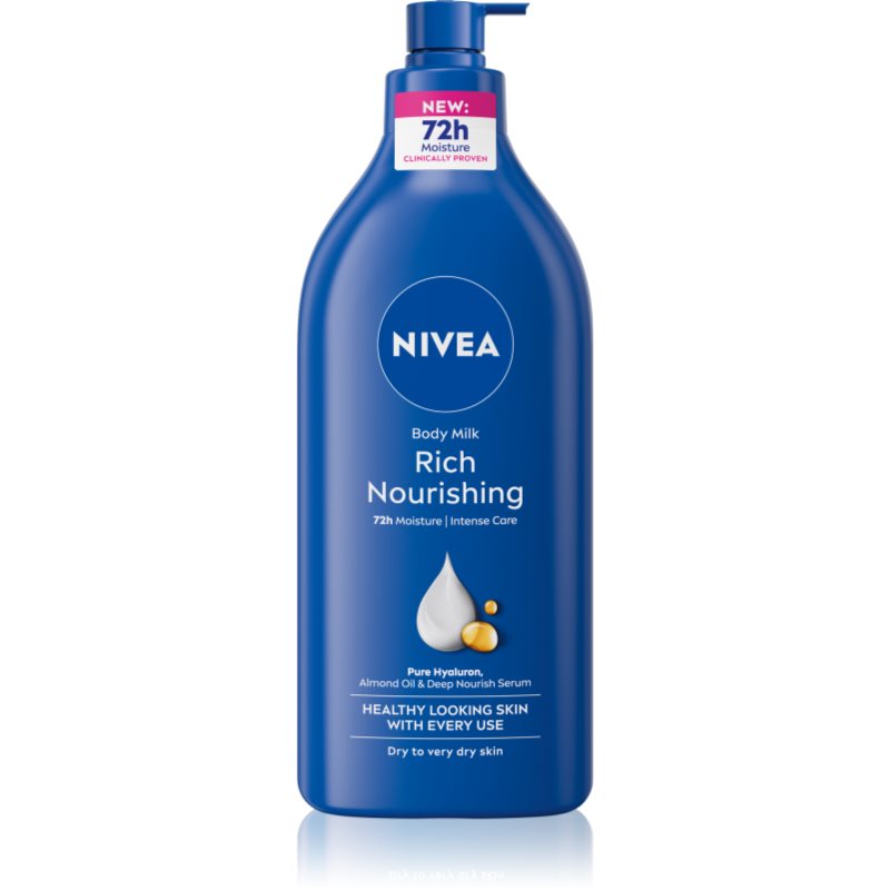 Nivea Body Milk výživné tělové mléko 625 ml - parfo.cz