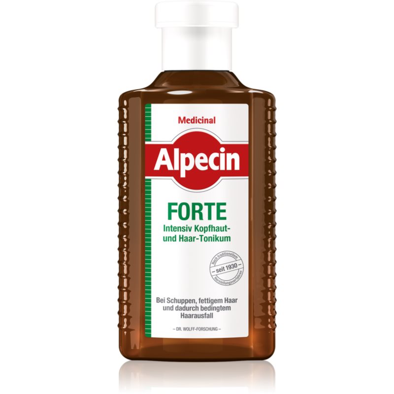 Alpecin Medicinal Forte intenzivní tonikum proti lupům a vypadávání vlasů odpor 200 ml - parfo.cz