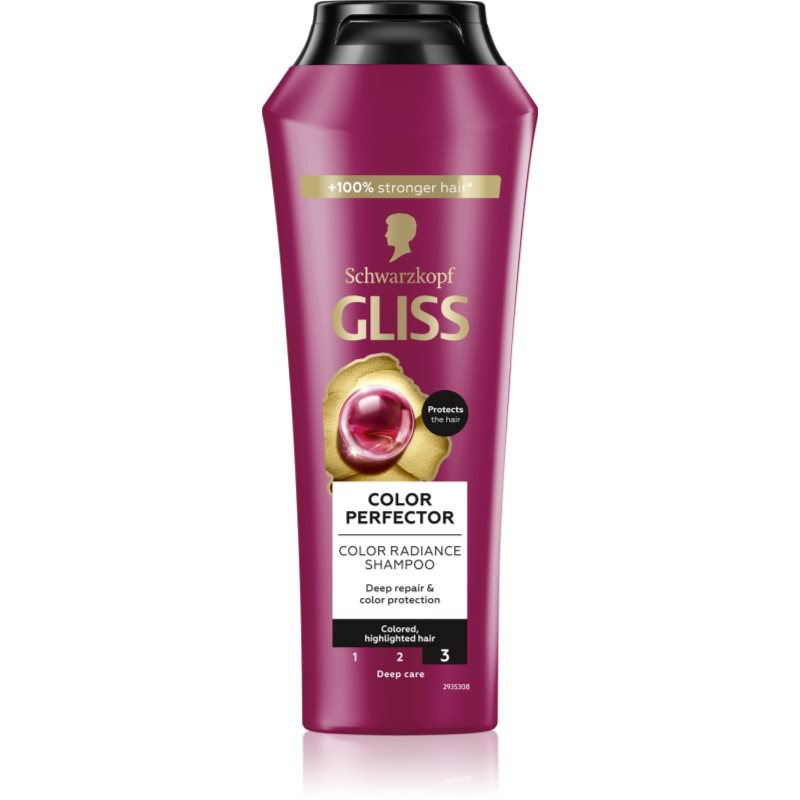 Schwarzkopf Gliss Color Perfector ochranný šampon pro barvené vlasy 250 ml - parfo.cz