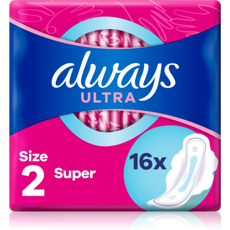 Always Ultra Super vložky 16 ks - parfo.cz