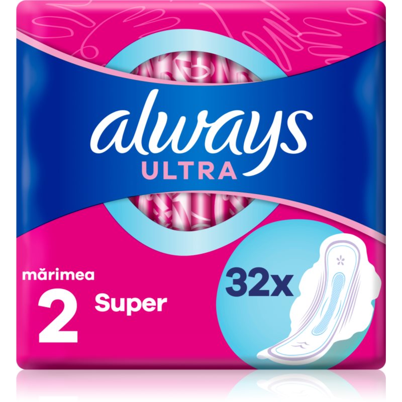 Always Ultra Super vložky 32 ks - parfo.cz