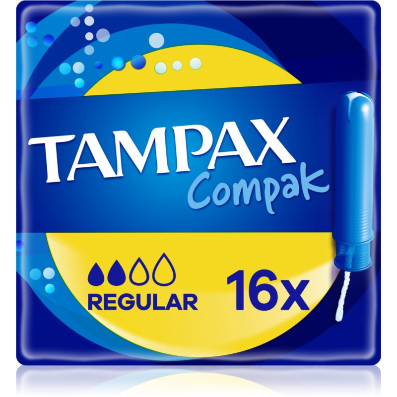 Tampax Compak Regular tampony s aplikátorem 16 ks - parfo.cz