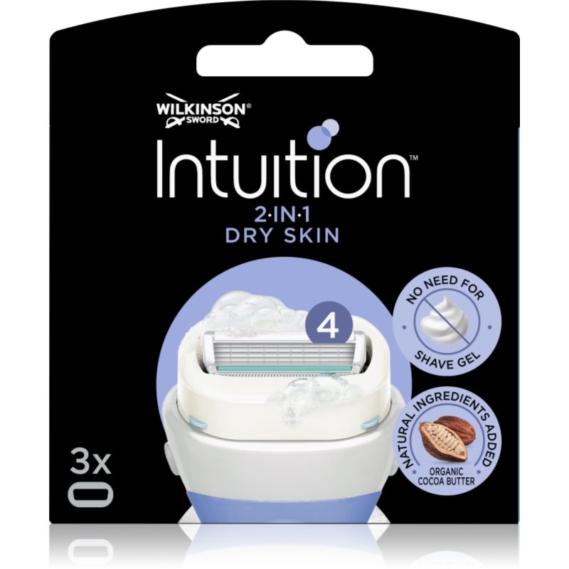 Wilkinson Sword Intuition Dry Skin náhradní břity 3 ks - parfo.cz