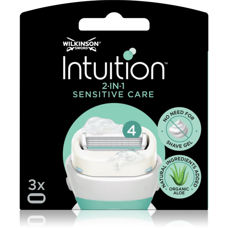 Wilkinson Sword Intuition Sensitive Care náhradní břity 3 ks - parfo.cz
