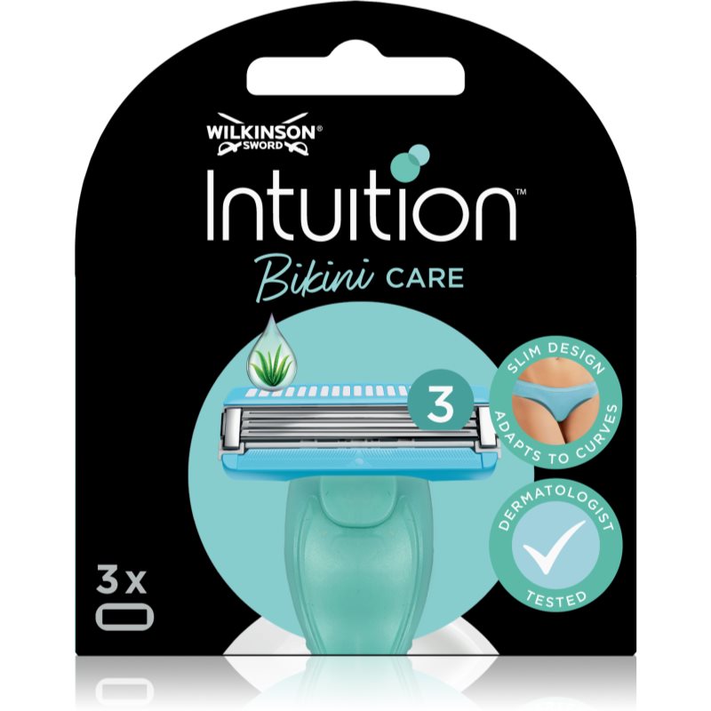 Wilkinson Sword Intuition Sensitive Care náhradní břity s aloe vera 3 ks - parfo.cz