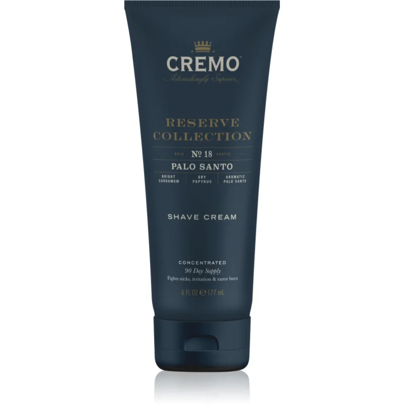 Cremo Reserve Collection Palo Santo krém na holení pro muže 177 ml - parfo.cz