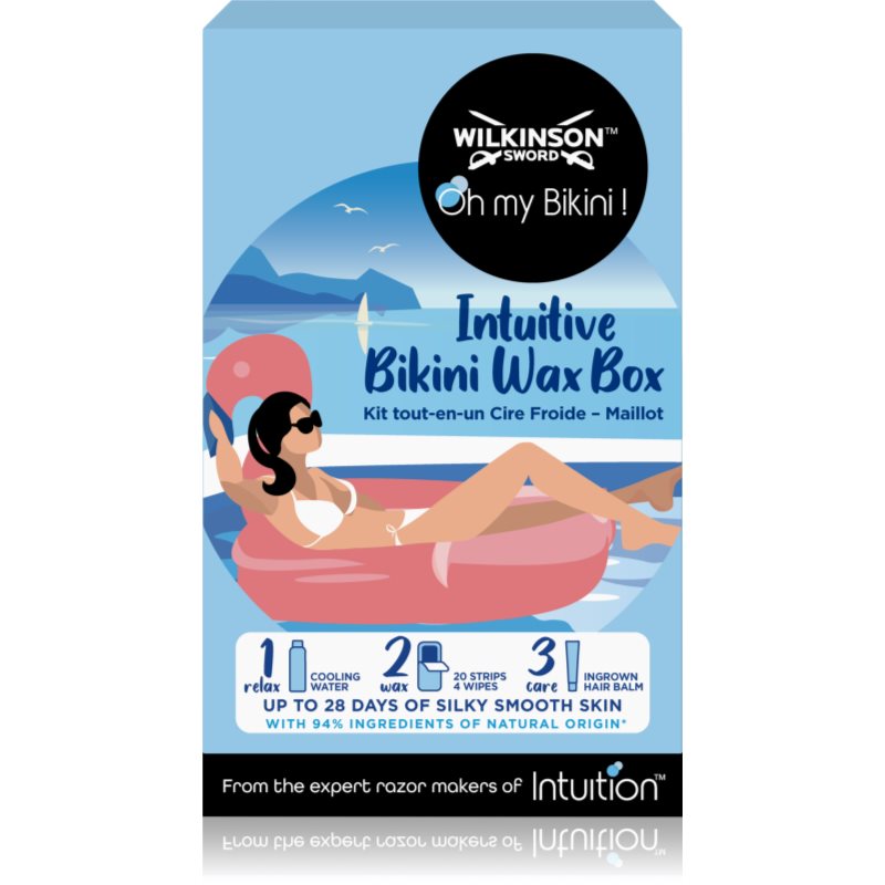 Wilkinson Sword Intuitive Bikini Wax depilační sada linie bikin a podpaží 1 ks - parfo.cz