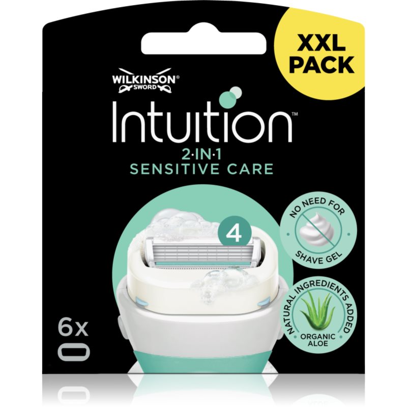 Wilkinson Sword Intuition Sensitive Care náhradní hlavice 6 ks - parfo.cz
