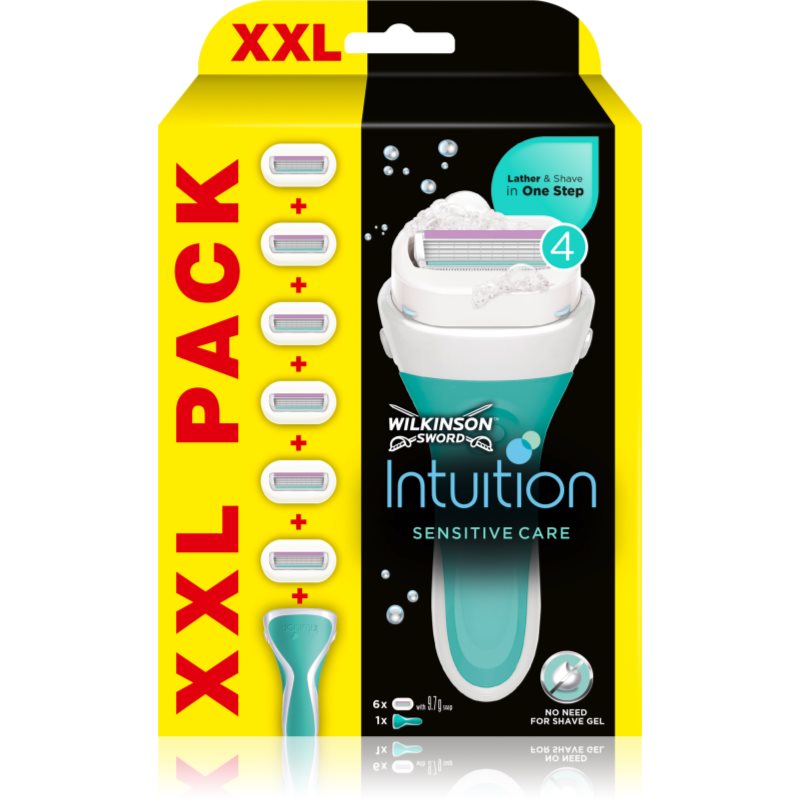 Wilkinson Sword Intuition Sensitive Care holicí strojek + náhradní hlavice 1 ks - parfo.cz