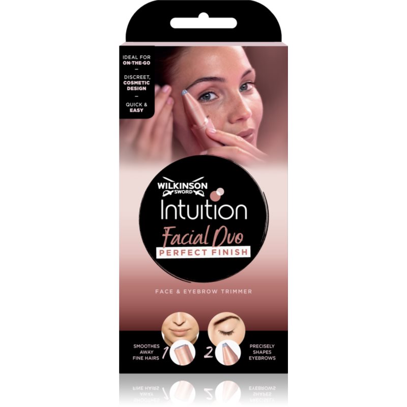 Wilkinson Sword Facial Perfect Finish 2 in 1 elektrický zastřihovač chloupků - parfo.cz