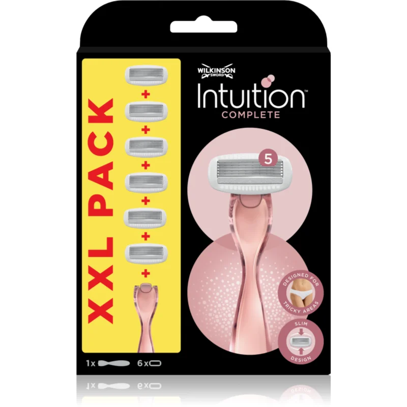 Wilkinson Sword Intuition Complete holicí strojek + náhradní hlavice 6 ks 1 ks - parfo.cz