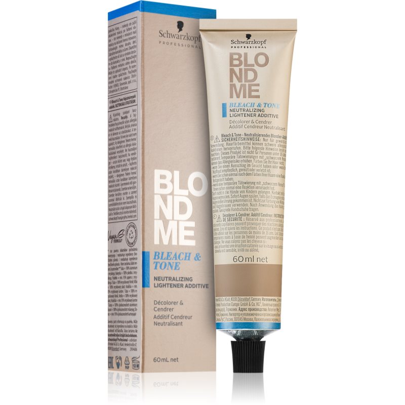 Schwarzkopf Professional Blondme Bleach & Tone zesvětlující a tónovací přísada odstín Violet 60 ml - parfo.cz
