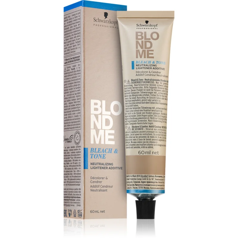 Schwarzkopf Professional Blondme Bleach & Tone zesvětlující a tónovací přísada odstín Matt 60 ml - parfo.cz