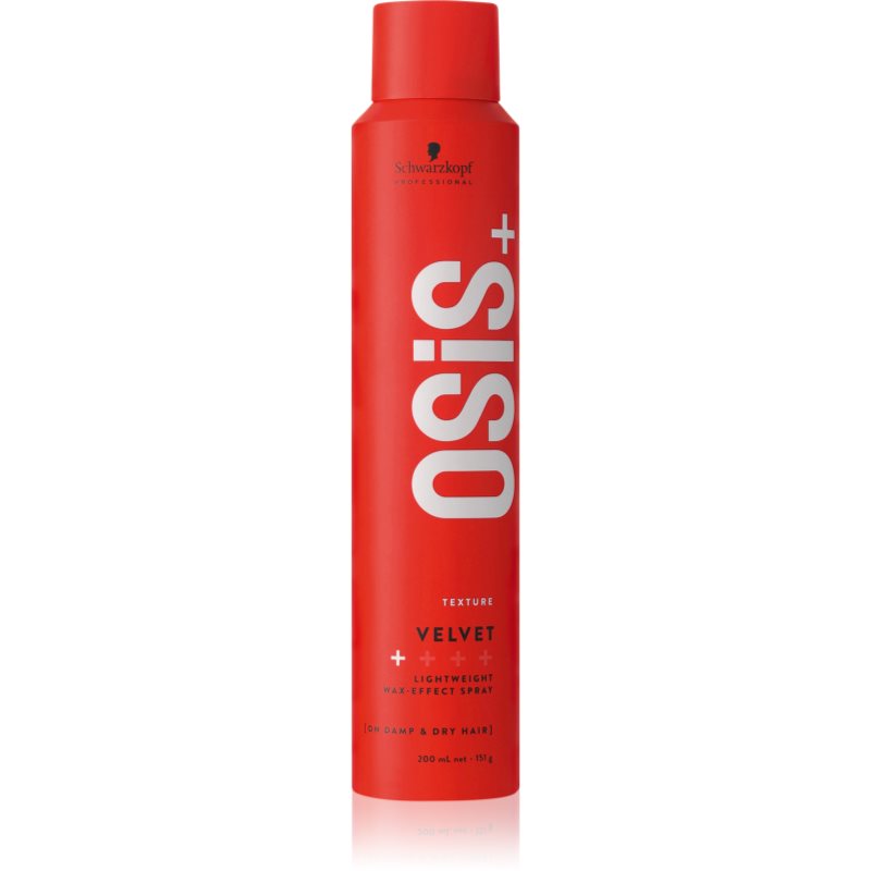 Schwarzkopf Professional Osis+ Velvet stylingový vosk ve spreji 200 ml - parfo.cz