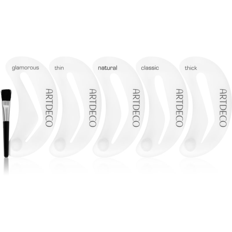 ARTDECO Brush štětec na obočí se šablonami 1 ks - parfo.cz