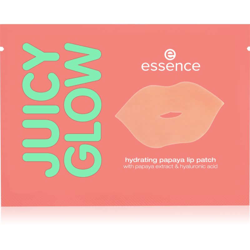 essence JUICY GLOW PAPAYA hydratační maska na rty 1 ks - parfo.cz