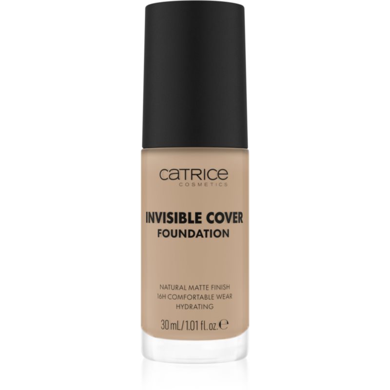 Catrice Invisible Cover Foundation tekutý krycí make-up s matným efektem odstín 017N 30 ml - parfo.cz