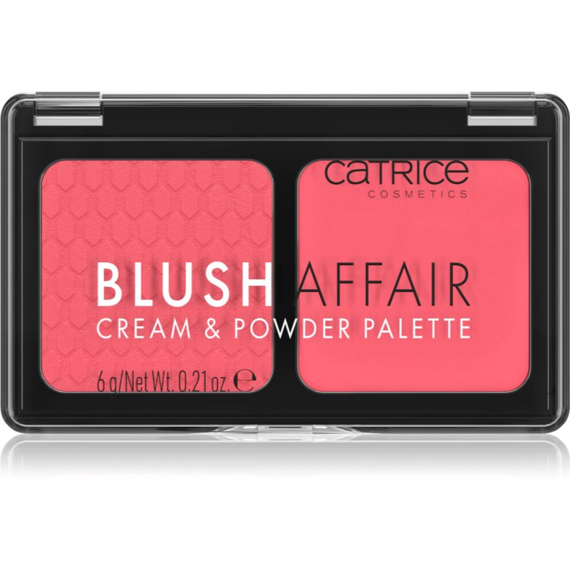 Catrice Blush Affair duo tvářenka odstín 010 Stunning Strawberry 6 g - parfo.cz