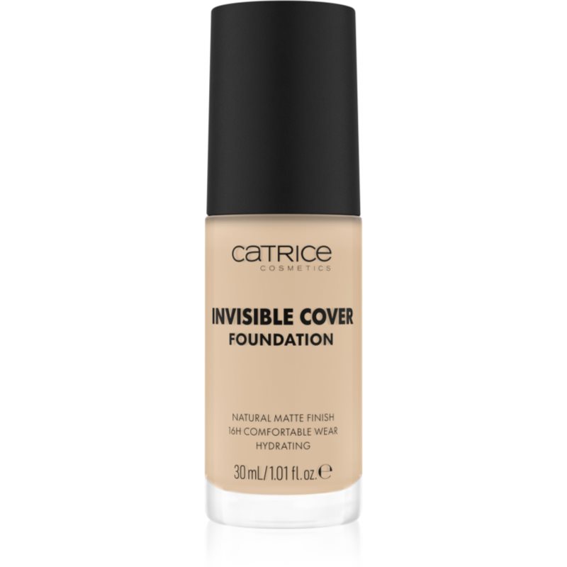 Catrice Invisible Cover Foundation tekutý krycí make-up s matným efektem odstín 002N 30 ml - parfo.cz