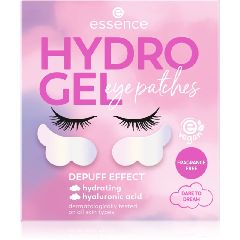 essence HYDRO GEL hydrogelová maska na oční okolí Dare To Dream 2 ks - parfo.cz