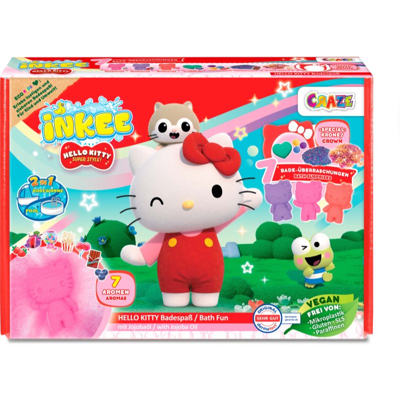 Hello Kitty Gift Box Bath dárková sada do koupele pro děti - parfo.cz