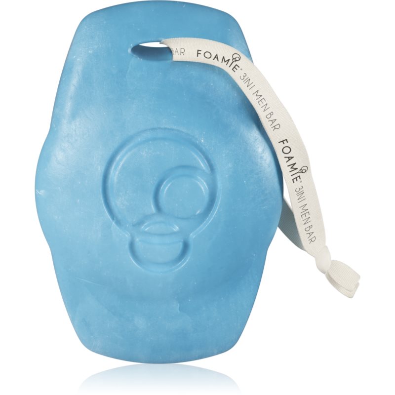Foamie Seas The Day 3in1 Shower Body Bar For Men syndet pro muže 90 g - parfo.cz